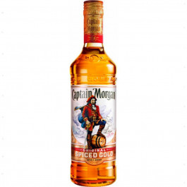 Captain Morgan Ромовый напиток Spiced Gold 0.2 л 35% (5000281025346)
