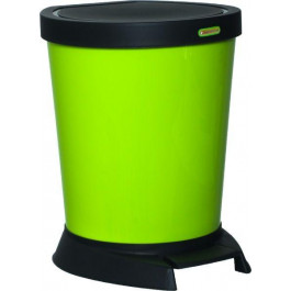 Алеана Відро для сміття  з педаллю 10 л зелений 124065 (4823052312558)