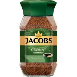 Jacobs Cronat Kraftig розчинна 190г скляна банка (8714599106822)