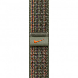 Apple Sequoia/Orange Nike Sport Loop для  Watch 42/44/45/49mm (MTL63)