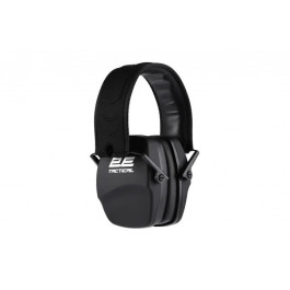 2E Тактичні захисні навушники 2E Defence Black NRR: 25 dB, пасивні (2E-TPE016BK)