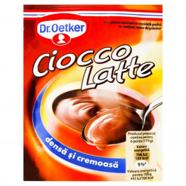 Dr. Oetker Гарячий шоколад  Ciocco Latte, 25 г (5941132007121)