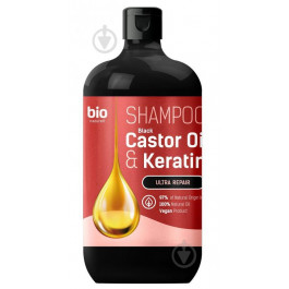 BIO Naturell Шампунь  Black Castor Oil & Keratin 946 мл (8588006041385)