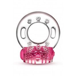 Blush Novelties Play With Me Arouser Vibrating C-Ring, Pink (850002870473)
