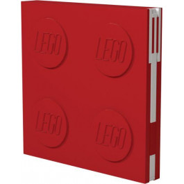 LEGO Блокнот із ручкою  Stationery Deluxe червоний 4003064-52439