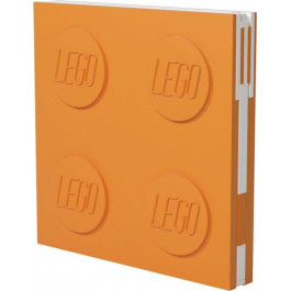 LEGO Блокнот з ручкою  Stationery Deluxe помаранчевий 4003064-52440