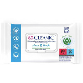 Cleanic Універсальні вологі серветки  Clean & Fresh 200 шт (5900095027645)
