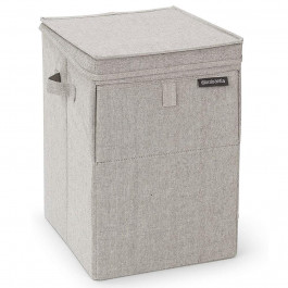 Brabantia Корзина для белья прямоугольная Stackable Laundry Box 35 л Grey (120428)