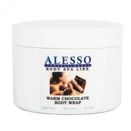 Alesso Professionnel Обгортання для тіла  Warm Chocolate Body Wrap тепле шоколадне Детокс 500 г (3273629820572)