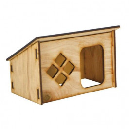 Лори Будиночок дерев'яний  для щурів (Д011)