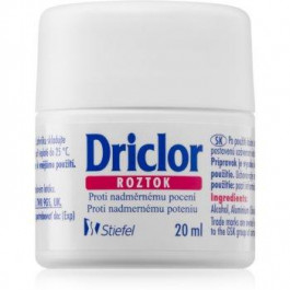 Driclor Solution кульковий антиперспірант проти надмірного потовиділення 20 мл