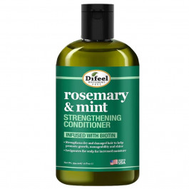 Difeel Кондиціонер для волосся  Rosemary and Mint Hair Strengthening Conditioner with Biotin, 355 мл