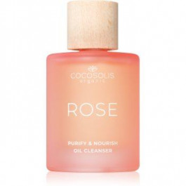 Cocosolis ROSE Purify & Nourish Oil Cleanser очищуюча олійка для шкіри обличчя з поживним ефектом 50 мл