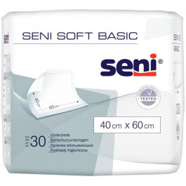 Seni Одноразові пелюшки  Soft Basic, 60х40 см, 30 шт. (SE-091-B030-G01)