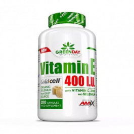 Amix Nutrition GreenDay Vitamin E 400 IU Life+ Вітамін Е 200 капсул