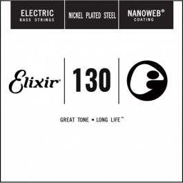 Elixir 15431 Nanoweb Electric Bass Extra Long Scale .130