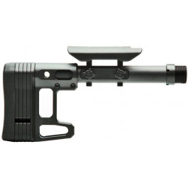 MDT Skeleton Rifle Stock LITE AR-15 Алюмінієвий сплав 6061-т6 Чорний (104583-BLK)
