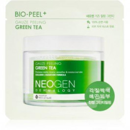 Neogen Bio-Peel+ Gauze Peeling Green Tea пілінгові серветки для обличчя для освітлення та зволоження 1 кс