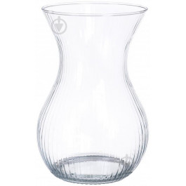 Trend glass Ваза скляна  Lyra Luminous прозора 20 см (5901105006063)