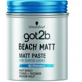 Schwarzkopf Паста матова для волосся  Beach Matt Фіксація 3 100мл