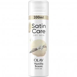 Gillette Гель для гоління для жінок  Satin Care Olay Vanilla Cashmere, 200 мл