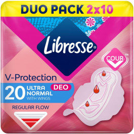 Libresse Гигиенические прокладки  Ultra Normal Soft Deo 20 шт (7322540356847)