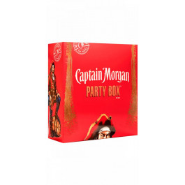 Captain Morgan Набір рому  Party Box (Spiced Gold 0.7л & Black Spiced 0.7л) (4820178651059)