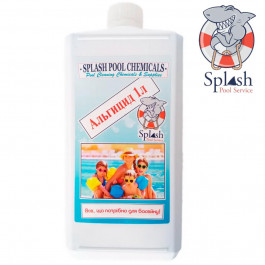 Splash Альгіцид 1 л рідкий засіб без запаху водоростей для басейну Сплеш