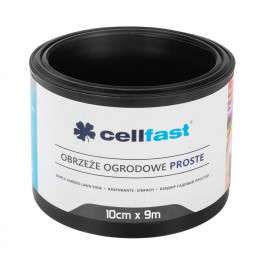 Cellfast 10cм х 9м прямий чорний (30-231H)