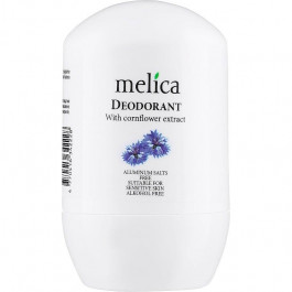 Melica organic Organic With Camomile Extract Deodorant 50 ml Дезодорант c экстрактом василька (4770416342228)