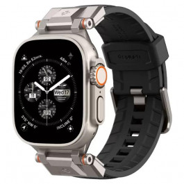 Spigen Ремінець  DuraPro Armor Watch Band for Apple Watch 49mm/45mm/44mm/42mm - Black (AMP06065)