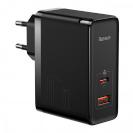 Baseus GaN5 Pro Fast Charger Type-C+USB 100W Black (CCGP090201)