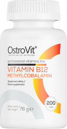 OstroVit Vitamin B12 Methylocobalamin 200 tabs /800 servings/